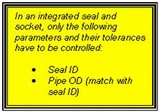 Integrated Pipe Seal
