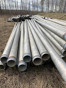 Irrigation Pipes With Clamps