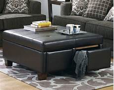 Leather Coffee Table