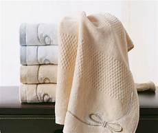 Velvet Embroidered Towels