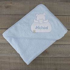 Blue Baby Hooded Towel