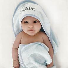 Blue Baby Hooded Towel