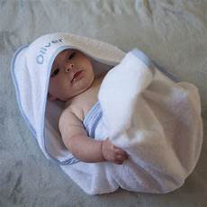 Blue Baby Hooded Towel
