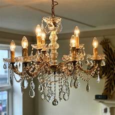 Crystal Glass Chandelier