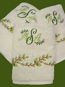 Emroidered Towels