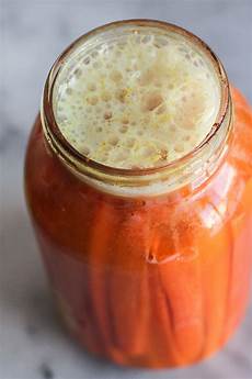Fermented Carrot Juice Drinks