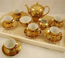 Gold Coffee Set