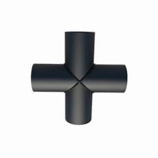 Hdpe Segmented Cross Inequal Tee