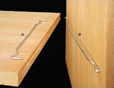 Hidden Shelf Support