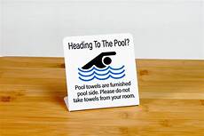Hotel Towel Cards