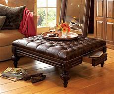 Leather Coffee Table