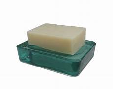 Patterned Glass Soap Dish