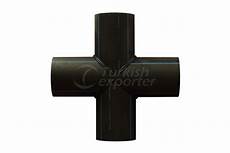 Polyethylene Injection Cross Inequal Tee