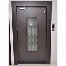 Semi-Automatic Lift Door