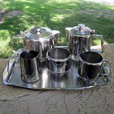 Steel Tea Set