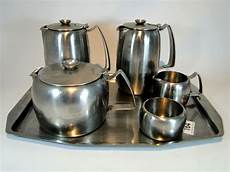 Steel Tea Sets And Trays