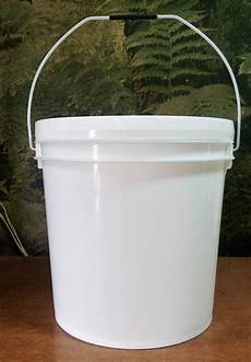 White Plastic Buckets