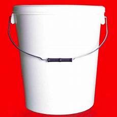 White Plastic Buckets