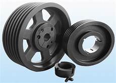 With Taper Bush Belt Pulley